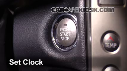 2015 Lexus GX460 Luxury 4.6L V8 Clock Set Clock